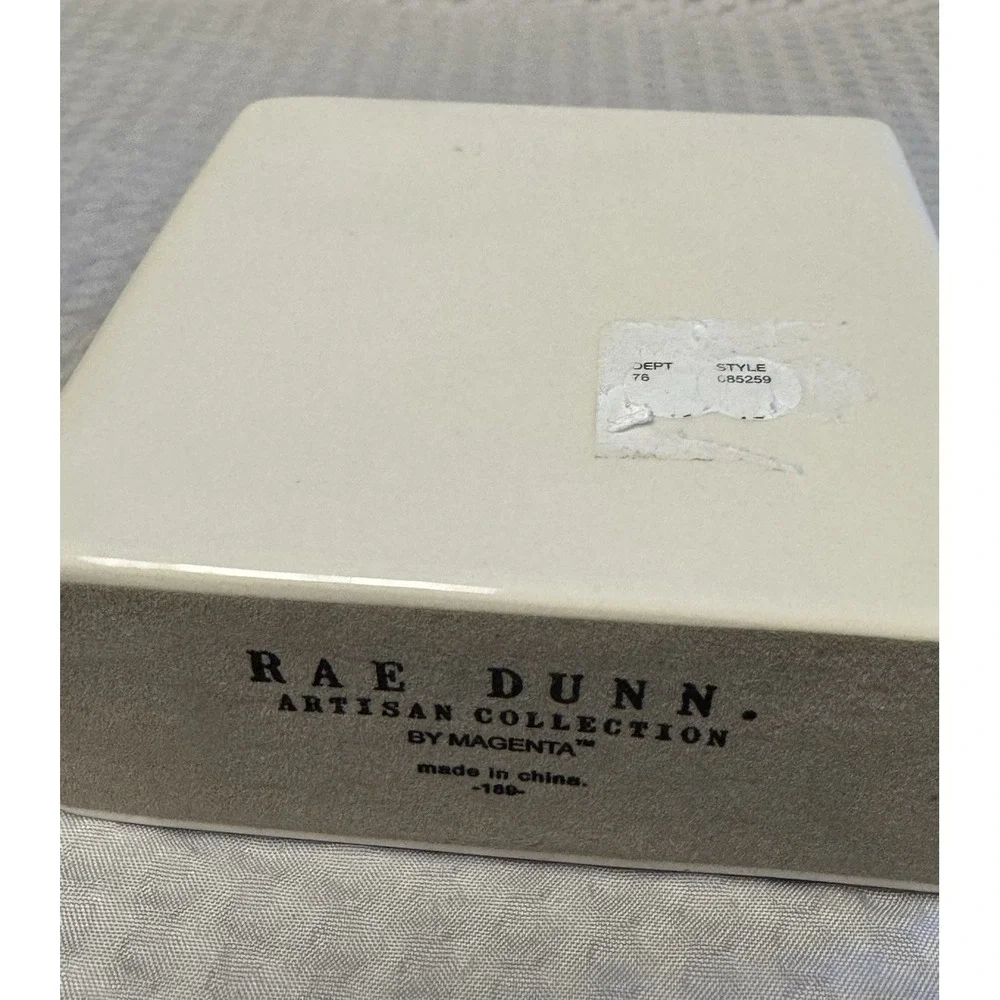 Rae Dunn‎ Desk block/shelf Sign Bee Positive Inspiration 4x4x2 New